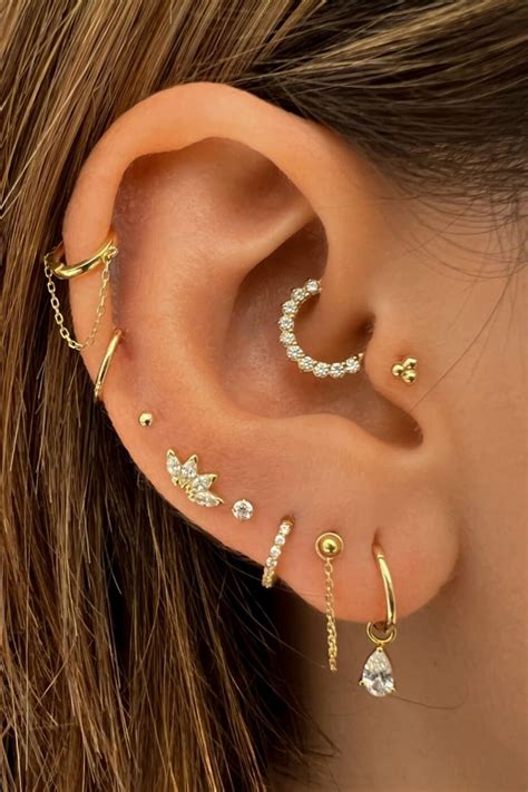 Cartilage piercing near me - 14K Solid Gold Hinged Clicker Hoop Belly Button Hoop Huggie Hoop Cartilage Earring Conch Hoop Helix Hoop Nose Hoop 20g/14g Piercing Jewelry. (9.2k) $29.69. $39.59 (25% off) FREE shipping. 
